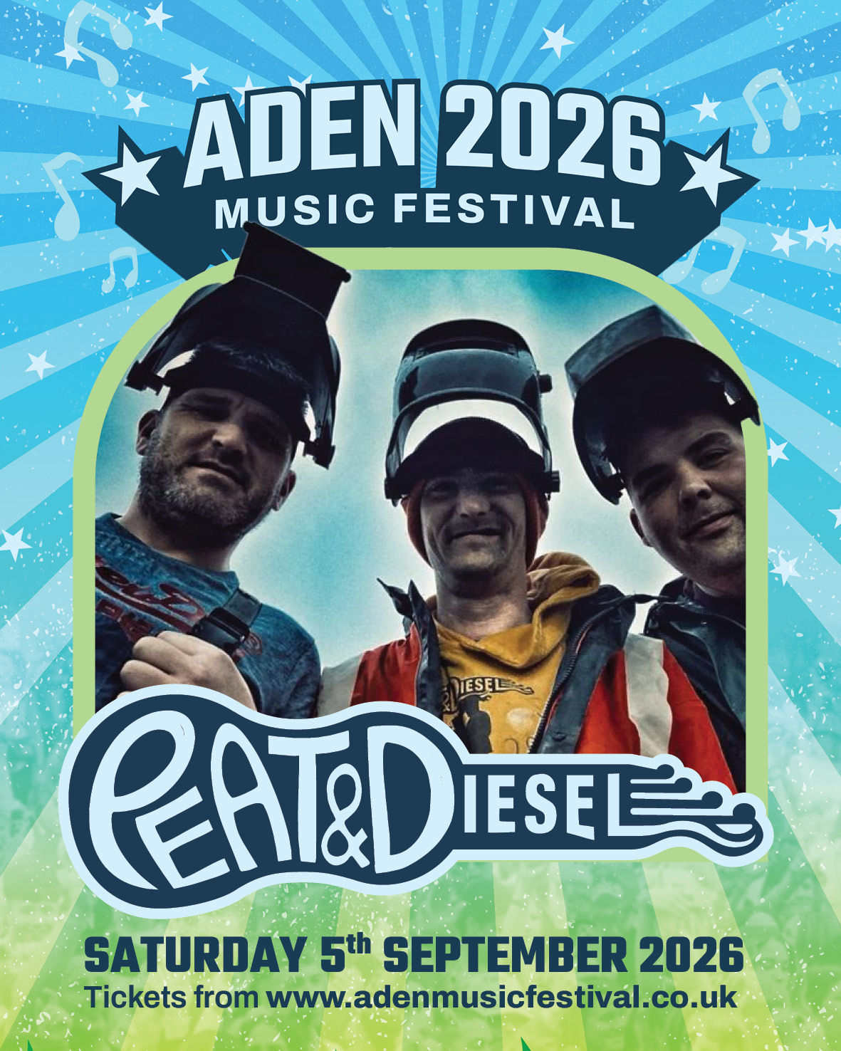 Peat & Diesel at Aden Festival Aberdeenshire